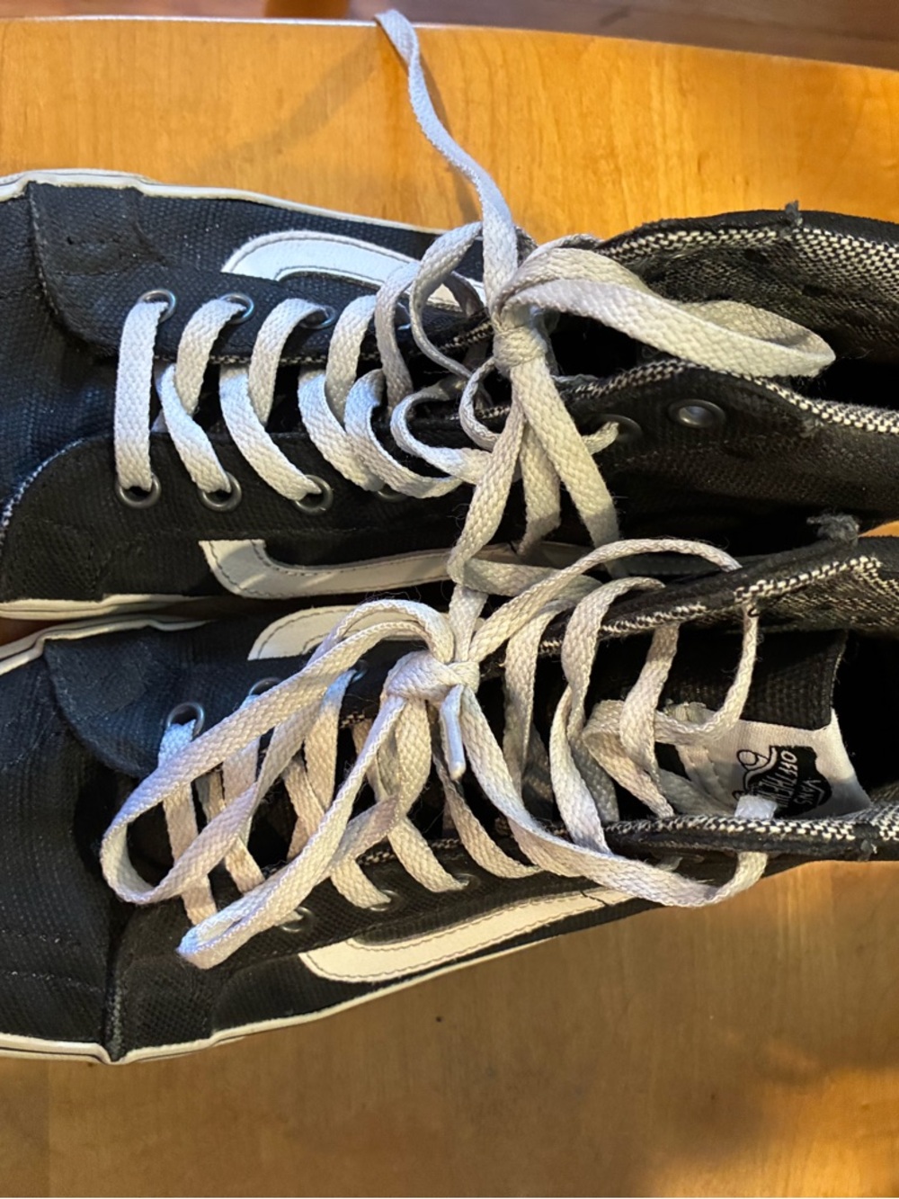 Black High-Top Sneaker
